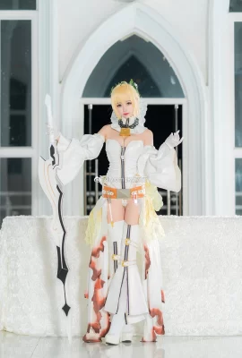 Fate/GrandOrder Nero Claudius @Momoko Aoi Kwai (9 Fotos)