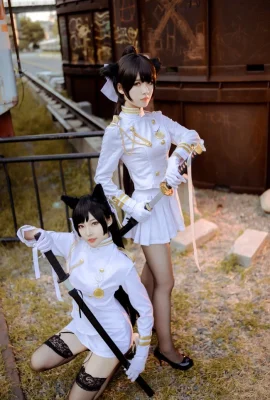 „Azur Lane“ Atago & Kaohsiung Cosplay[Mi Li & Saturn](12 Fotos)