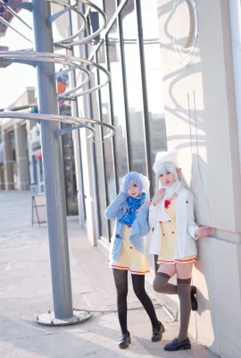 „Re: Leben in einer anderen Welt als Null“ Rem & Emilia Cosplay[CN: Hua Qi & Zhou Ji](15 Fotos)