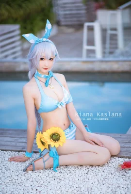 Honkai Impact 3 Kiana Kaslana Badeanzug Party@–Nangong (10 Fotos)