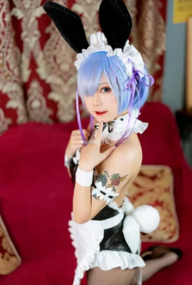 Betreff: Leben in einer anderen Welt als Zero Rem Bunny @supersweetsupersorrow_ (9 Fotos)