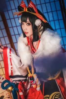 „Die entscheidende Schlacht von Heian Kyo“ Schneemädchen – Heian Celebration Kyoto Cosplay[CN: Hua Xi](10 Fotos)