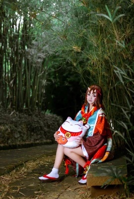 „Onmyoji“ Zashiki Warashi Cosplay[CN: Duoduo](8 Fotos)