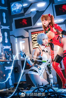 Neon Genesis Evangelion Rei Ayanami: @古古板面, Asuka: @苏苏苏Sofia (10 Fotos)