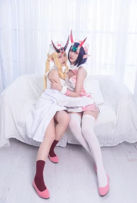 FGO Shuten?? Ibarakis unqualifizierte Krankenschwester Shuten Doji: @宁栀_雨drop, Ibaraki Doji: @neko_咿淼猫 (9 Fotos)