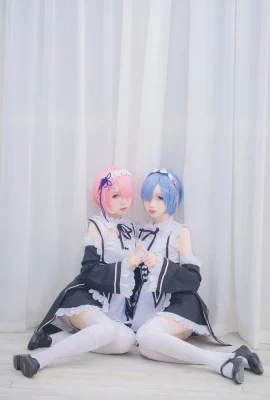 ReZero – Das Leben in einer anderen Welt beginnen Ram, Rem (52 ​​​​Fotos)