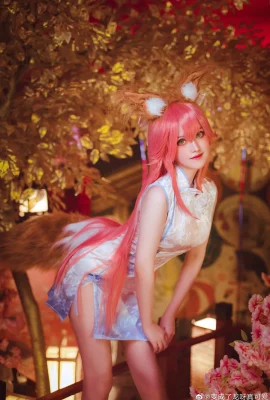 Fate/GrandOrder Tamamo-mae cheongsam@verwandelte sich in einen Drachen, so süß (10 Fotos)