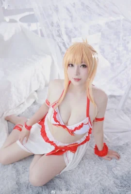 Sword Art Online Asuna Badeanzug ver. @小勇子UGUGUG (9 Fotos)