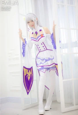 Re:Zero Starting Life in Another World Emilia Carbon EMT cn:Qianqian ASAKI (9 Fotos)