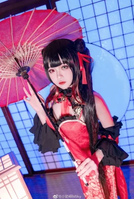 Date A Live Tokisaki Kurumi Neujahrs-Cheongsam@小奶饼Milky (10 Fotos)