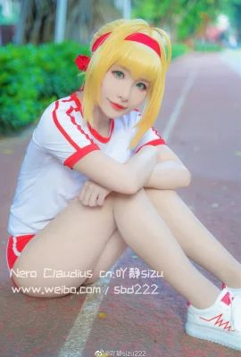 Fate/Grand Order Nero Claudius (Gym Suit Ver) @吖静sizu222 (9 Fotos)