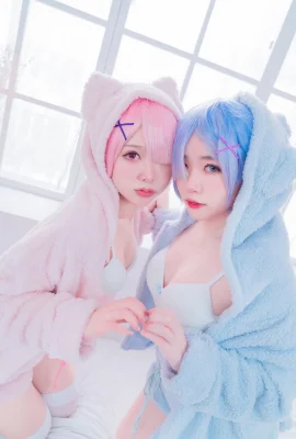 (Sealing line @RYOMKY, Hanai) Ram & Rem Pajamas (Neustart in ein anderes Weltleben)