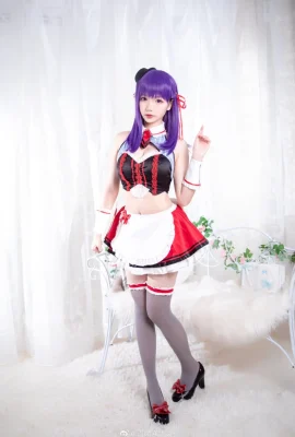 „Fate/EXTRA“ Matou Sakura Sexy Maid Cosplay[CN: Yukiharu Astra](9 Fotos)