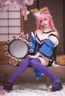 Fate/GrandOrder Tamamo Mae @junyeTAKO_ (9 Fotos)