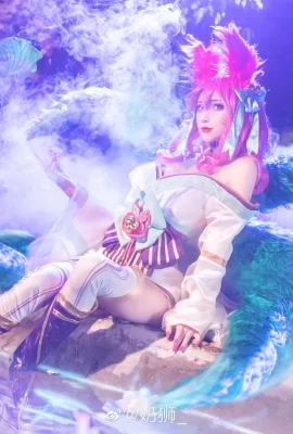 League of Legends Ahri Soul Lotus Skin@milishi_ (9 Fotos)