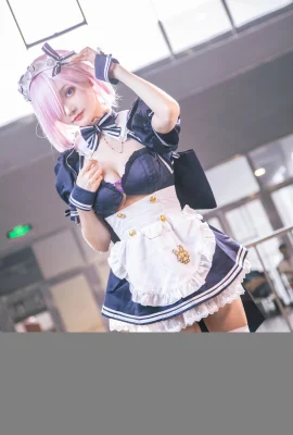 FGO Mash Kirilet Fan Maid @小鱼鱼 (Foto: @leaderShadow) (Firefly Animation und Game Carnival) (9 Fotos)