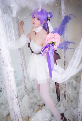 Azur Lane Einhorn-Hochzeitskleid Dream Pure White Vow @Bunny-boru (9 Fotos)