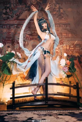 „Touhou Project“ Huo Qing'e Sexy Cosplay[CN: Black Magician Yezi](10 Fotos)