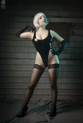 Mikomi Hokina – 2B Öliger Turnanzug (NieR_Automata)