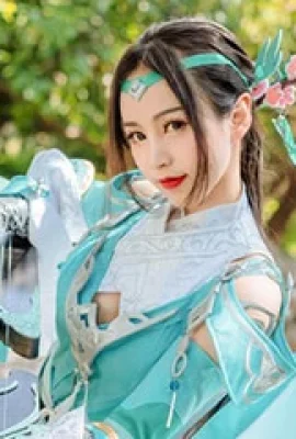 COSPLAY Jian Wang 3 Snow River Qin Niang Kostümfotografie