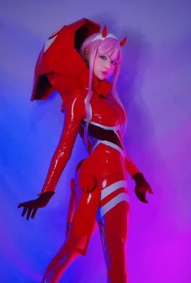 Zero Two Cosplay-Komplettausrüstung von Hidori Rose