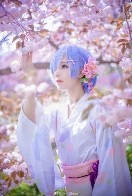 Betreff: Leben in einer anderen Welt als Zero Rem Yukata@缿天Shine (9 Fotos)