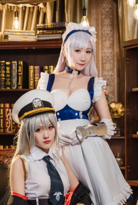 Azur Lane Enterprise: @miserable0 a lonely, Belfast: @Wuli大YIMI (9 Fotos)