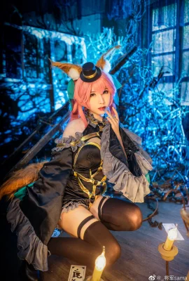 FATE Tamamo Mae·Dark Magician @_general sama (9 Fotos)