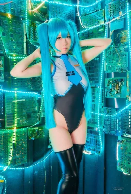 Cosplay Nanas Schwanz Nana Matsuda Geheime Fotosession mit Miku