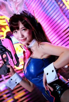 Das heiße Hasenmädchen „D.VA“ von Dou Niang-Lee Se ist so aufgeregt (30 Fotos)