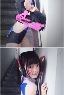 (Kind Meow Kindness) Legal Lolita COS Badeanzug D.Va