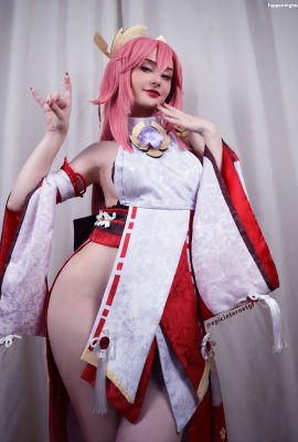 Epicinternetgf Cosplay Yae Miko „Genshin Impact“