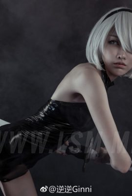 (Reverse Ginni) NieR Automata 2B Fan cooles Mädchen, weil