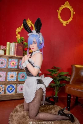 Betreff: Leben in einer anderen Welt als Zero Rem Bunny @QTcandy-Ryo Nanose (10 Fotos)