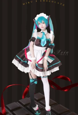 Hatsune Miku? Chocolate Maid@神本无尾_Aria (9 Fotos)