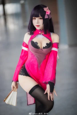 Crazy Gambling Snake Ghoul Yumeko @Neru 音无_pinxi (Hatsumonogatari-Animationsausstellung) (9 Fotos)