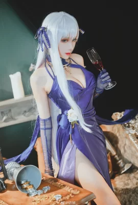 Azur Lane Belfast @milklion_ (9 Fotos)