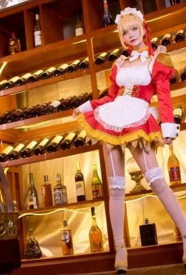 Schicksal/Großer Orden Nero Claudius Fan Maid@_ Tanuki_ (10 Fotos)