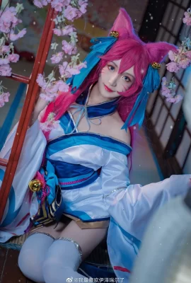 League of Legends Soul Bloom Festival Ahri@Ich mag Ezreal am liebsten (9 Fotos)