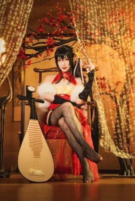 Azur Lane Dafeng Cheongsam @LyLengyang (9 Fotos)