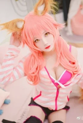 FGO Tamamo Mae Home Clothes@Nijiang_Sei dein ursprüngliches Selbst (9 Fotos)