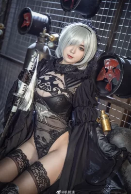 NieR: Automata 2B Fanhuamiao@jizhili(9 Fotos)