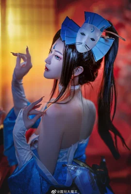 Ruhm des Königs Shiranui Mai Charmante Worte @鲁儿大魔王_ (8 Fotos)