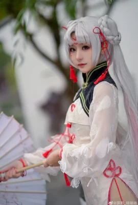 Onmyoji Shiranui Cheongsam @濟雨_GUGUGU (9 Fotos)