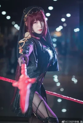 Fate/Grand Order Scathach@COSERRed Eyes_Bacteria (9 Fotos)