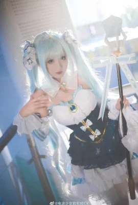 Hatsune Miku 2019 Schnee Hatsune Schnee Miku @电Wave Girl Lilia EX (9 Fotos)