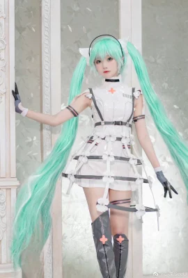 Hatsune Miku SEGA Sound Game Birdcage ver.cos Hatsune Miku MIKU @小素SeeU (11 Fotos)