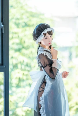 Shui Miao Aquas „Transparent Maid“ Die Dreipunktunterwäsche, die sich nicht verstecken lässt (13 Fotos)