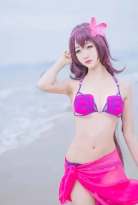 FGO Scathach Cosplay[CN: Mu Mianmian OwO](10 Fotos)