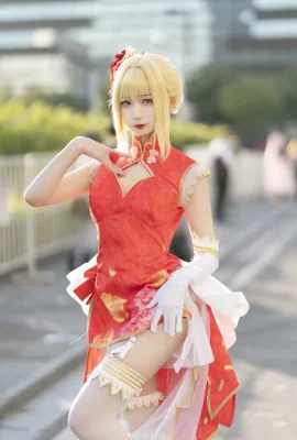 Schicksal/Großer Orden Nero Claudius fan cheongsam@Fengjiangjiangv (9 Fotos)